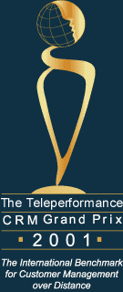 The Teleperformance CRM Grand Prix 2001