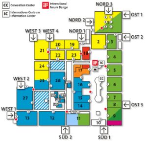 Map of CeBIT